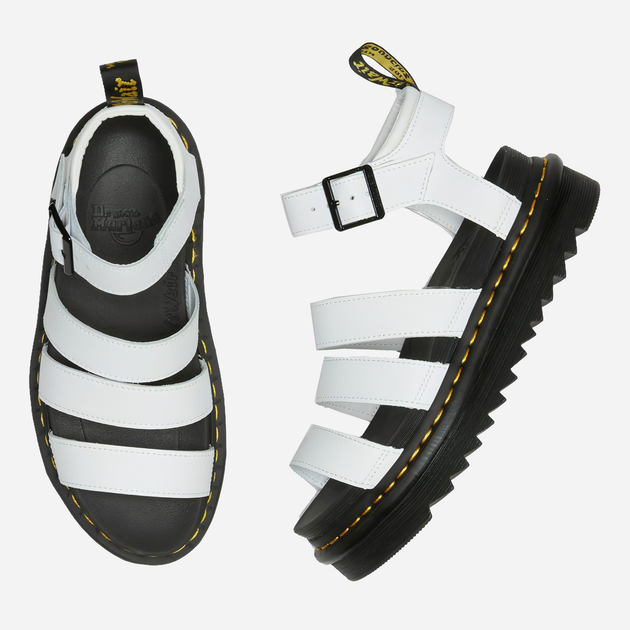 Жіночі сандалі Dr. Martens DRM25768100 40 Білі (190665316698) - зображення 4