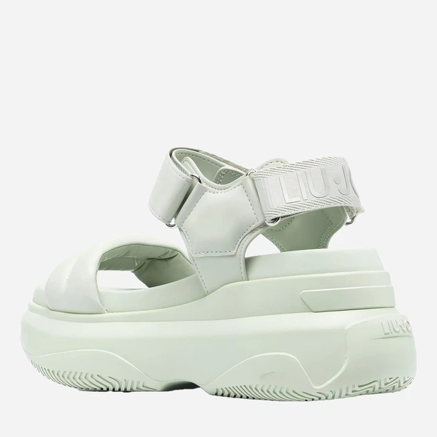 Sandały damskie na platformie Liu Jo LJOBA3045EX014S1331 38 Miętowe (8059696002777) - obraz 3