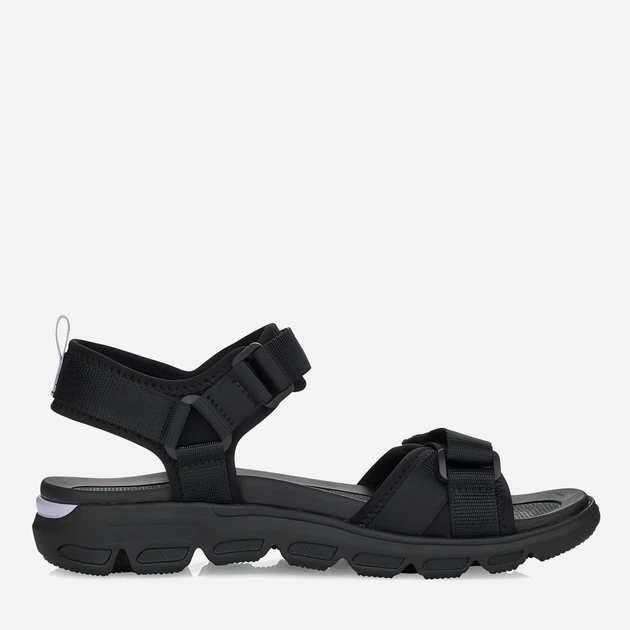 Sandały damskie sportowe RIEKER REVV8401-00CO 37 Czarne (4060596296405) - obraz 3