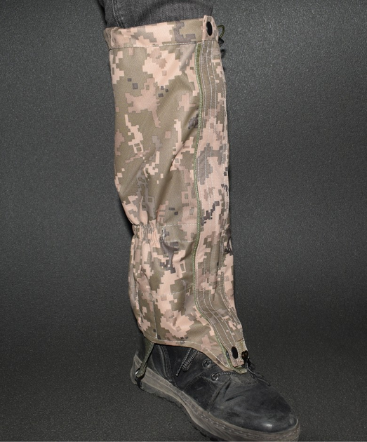 Гамаши – бахилы тактические, военные защитные водонепроницаемые из мембранной ткани M (Размер обуви 40-42) - изображение 1