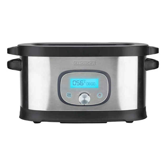 Мультиварка аппарат Су-Вид HEINRICH'S HSG 8411 520 Вт 8.5 л Sous Vide Нержавеющая сталь - изображение 3