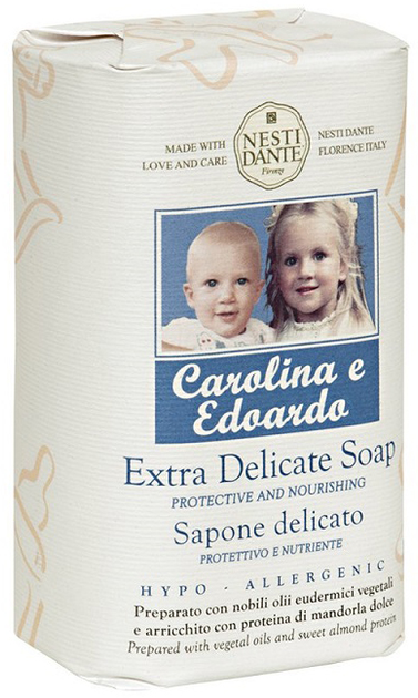 Мило Nesti Dante Baby Carolina e Edoardo гіпоалергенне 250 г (837524000663) - зображення 1