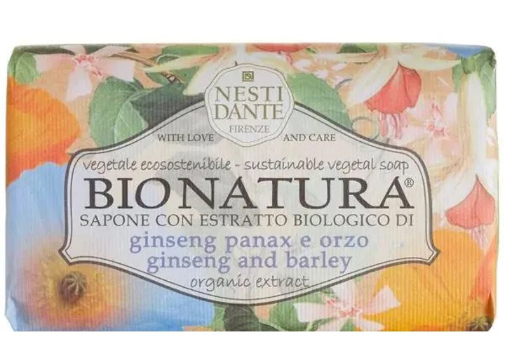 Мило Nesti Dante Bio Natura Ginseng And Barley 250 г (837524002537) - зображення 1