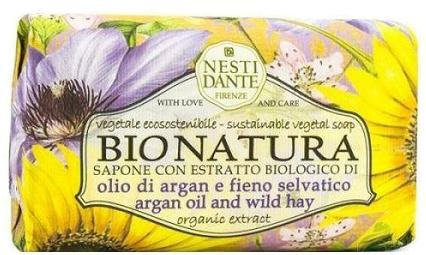 Mydło toaletowe Nesti Dante Bio Natura Argan Oil And Wild Hay 250 g (837524002544) - obraz 1