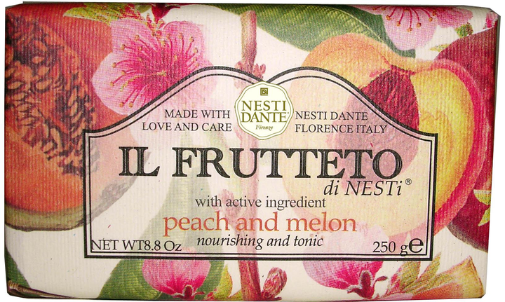 Mydło Nesti Dante Il Frutteto na bazie brzoskwini i melona 250 g (837524000069) - obraz 1