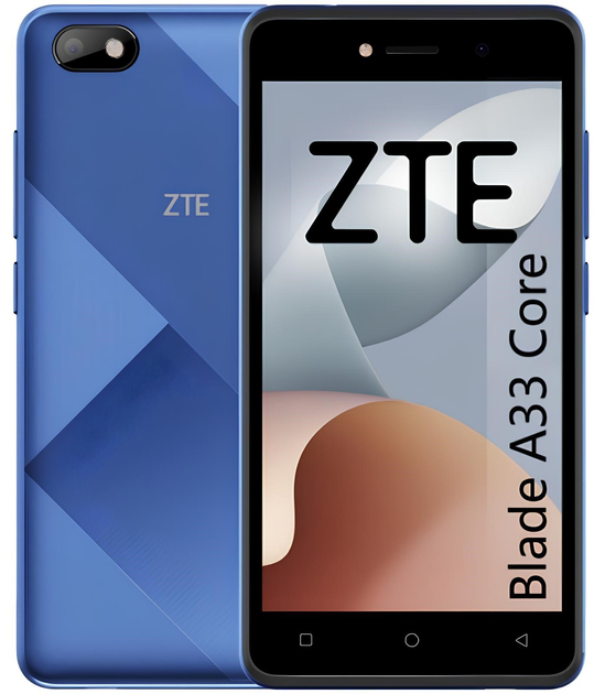 Smartfon ZTE Blade A33 1/32GB Blue (6902176090844) - obraz 1