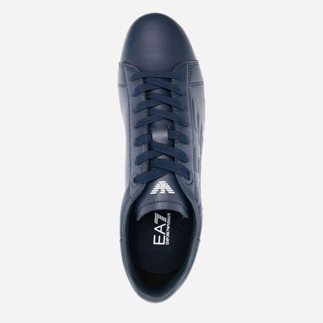 Sneakersy męskie do kostki EA7 EA7X8X001XCC5100285 45 Niebieskie (8054709252507) - obraz 4