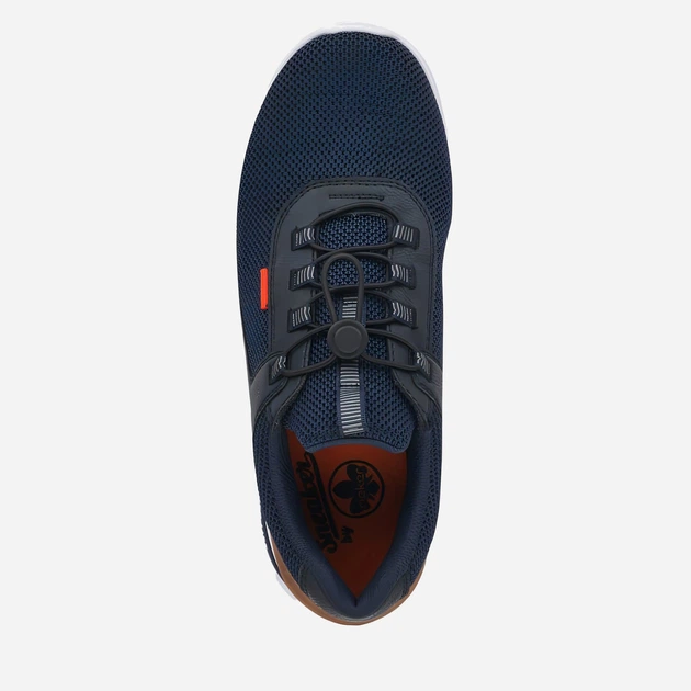 Sneakersy męskie RIEKER RIEB7367-14 42 Niebieskie (4060596288295) - obraz 3