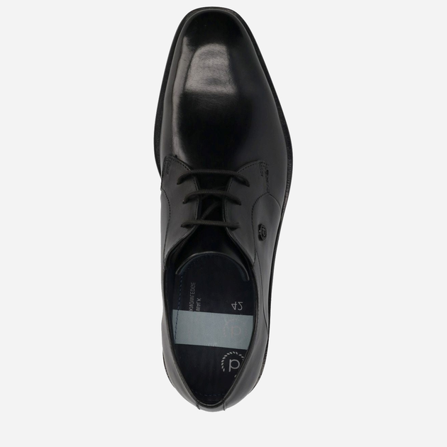 Buty derby męskie Bugatti BUG311A5Q0610001000 46 Czarne (4066611330741) - obraz 4