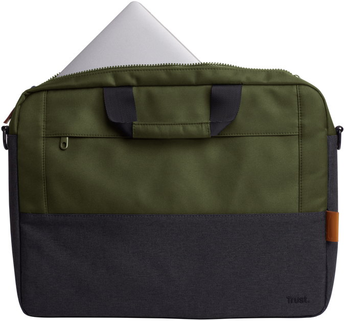 Сумка для ноутбука TRUST Lisboa 16" Green (TR25245) - зображення 2