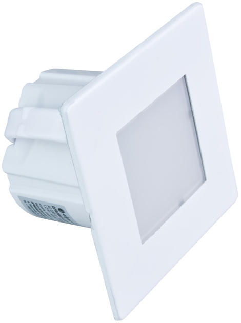 Oprawa schodowa LED DPM kwadratowa matowa biała (YCB177W) (5906881210857) - obraz 1