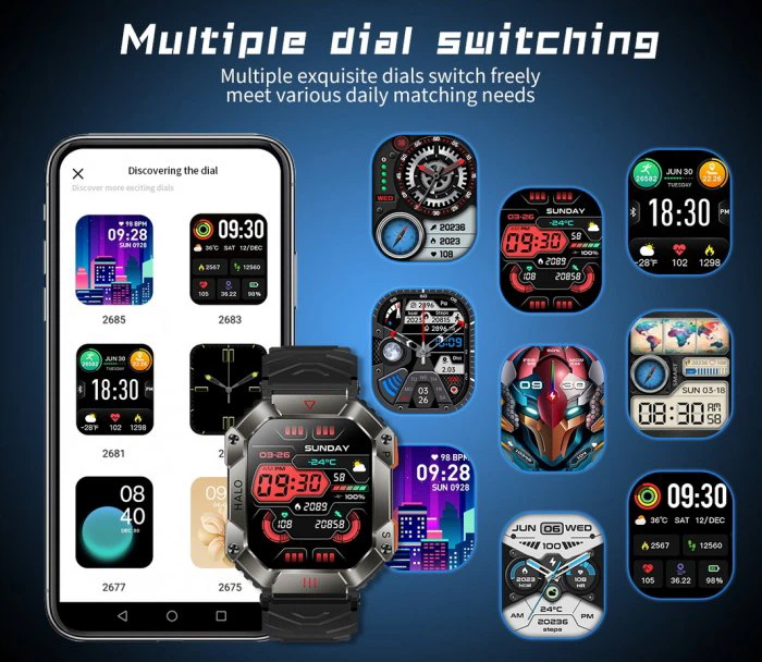 Смарт-часы UWatch Smart Racer K+ Black - Фото 17 Смарт-часы UWatch Smart Racer K+ Black - изображение 17