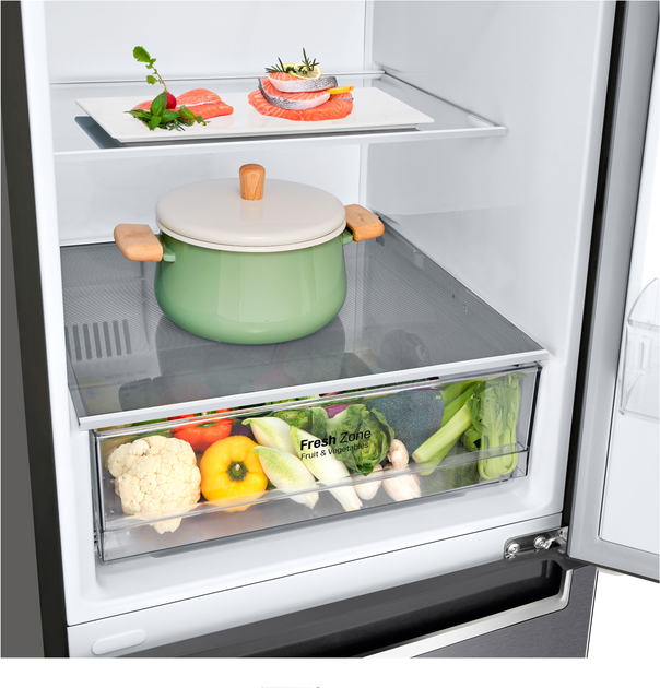 Двухкамерный холодильник LG GC-B459SLCL - изображение 11