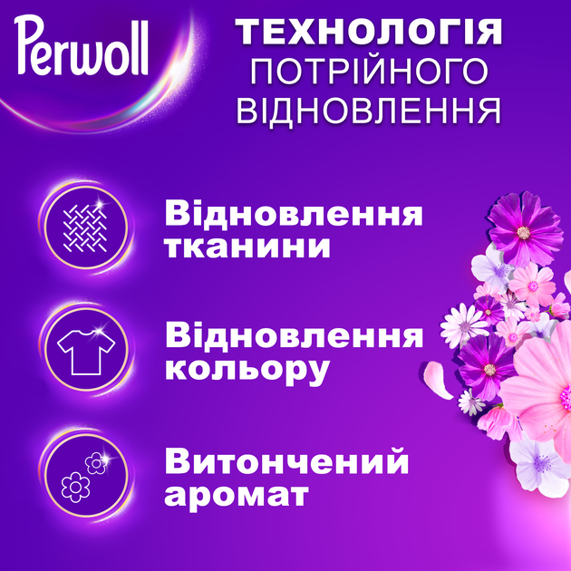 Гель для стирки Perwoll Восстановление и аромат 3 л (9000101809619) 