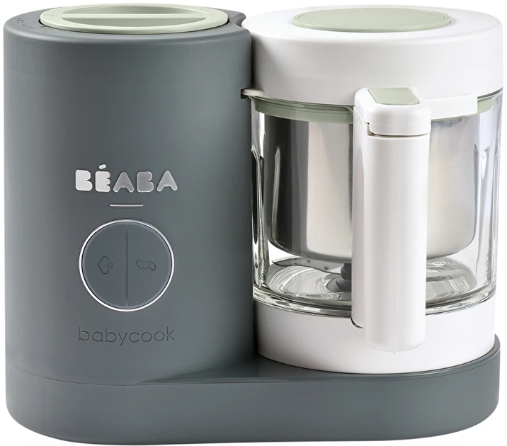 Пароварка-блендер Beaba Babycook Neo Серая с белым (916710) - изображение 2