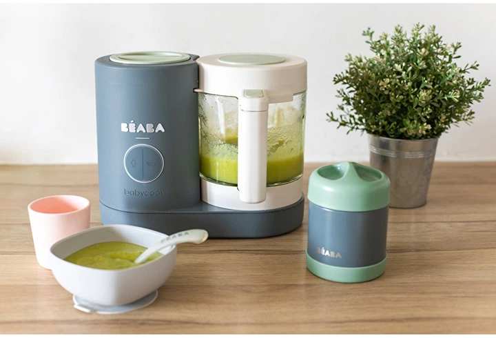 Пароварка-блендер Beaba Babycook Neo Серая с белым (916710) - изображение 11