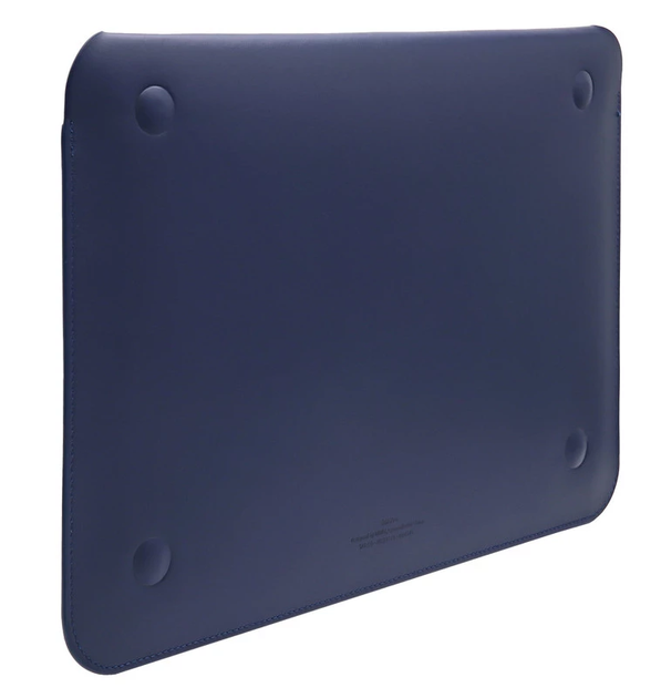 Чехол-папка WIWU Skin II Pro Series Sleeve for MacBook Air 15 2023 Navy Blue - Фото 3 Чехол-папка WIWU Skin II Pro Series Sleeve for MacBook Air 15 2023 Navy Blue - изображение 3