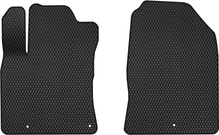 Акция на EVA килимки EVAtech в салон авто передні для Hyundai i30 Fastback (PD) 2017-2020 3 покоління Liftback EU 2 шт Black от Rozetka