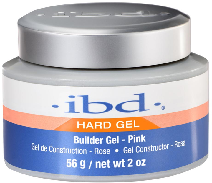 Przedłużnie paznokci IBD Hard Builder Gel UV budujący Pink 14 g (39013604103) - obraz 1