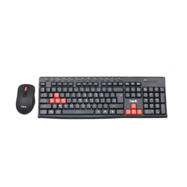Ігровий набір бездротовий 2в1 HAVIT HV-KB257GCM (Клавіатура + Миша) - изображение 2