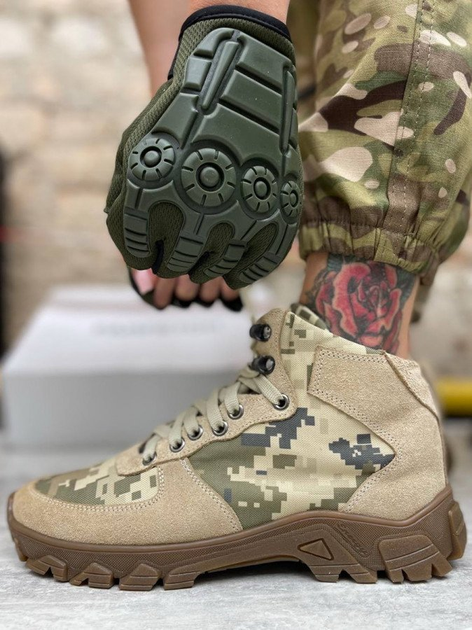 Жіночі військові черевики Піксель 38 - зображення 1
