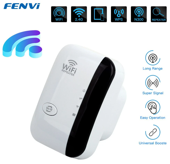 Репитер Wi Fi Repeater усилитель вай фай сигнала для роутера – фото .