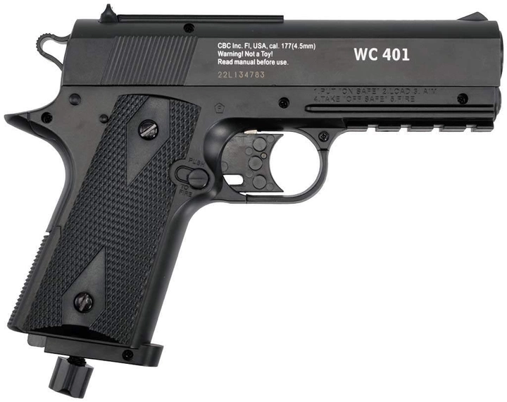 Пневматичний пістолет Borner WC 401 (Colt Defender) - зображення 2