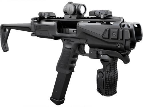 Обвіс тактичний FAB Defense K.P.O.S. Scout для Glock 17/19. К: чорний - зображення 1