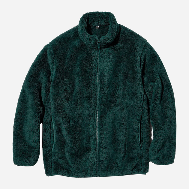 Куртка демисезонная Шерпа мужская Uniqlo 570385552 S Зеленая (1159797218) - изображение 3