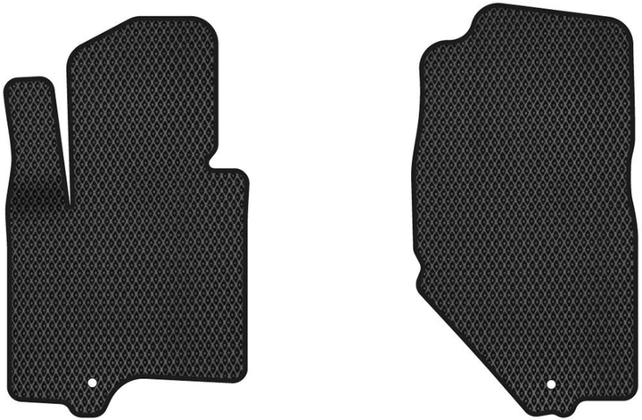 Акція на EVA килимки EVAtech в салон авто передні для Infiniti QX70 (S51) 2008-2017 2 покоління SUV EU 2 шт Black від Rozetka