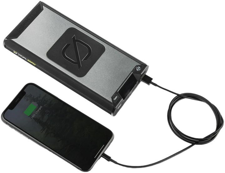 Powerbank Goal Zero Sherpa 100PD Gen 4 6400 mAh Black-Silver (847974008485) - obraz 7