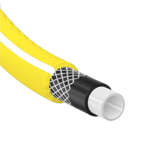 Шланг садовый для полива Cellfast 4YELLOW 3/4" 50м 4 слоя 20бар (10-522) - изображение 2