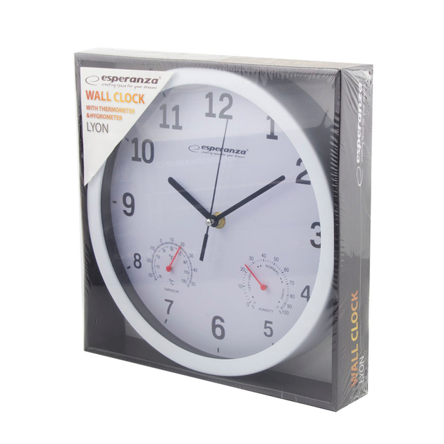 Настенные часы Esperanza Wall Clock Lyon EHC016W White - изображение 2