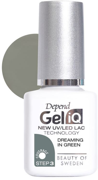 Лак для нігтів Beter Depend Gel Iq Esmalte 41068 Dreaming in Green 5 мл (73191841) - зображення 1