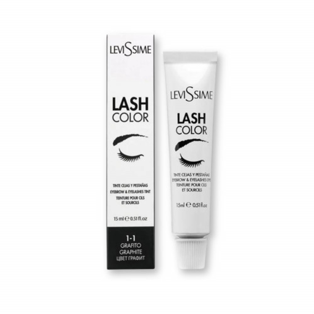 Краска для бровей Levissime Eyebrow Graphite 1-1, цвет графит, 15 мл от ...