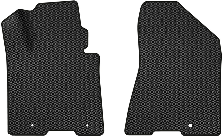 Акция на EVA килимки EVAtech в салон авто передні для Kia Sportage (QL) 2016-2021 4 покоління SUV USA 2 шт Black от Rozetka