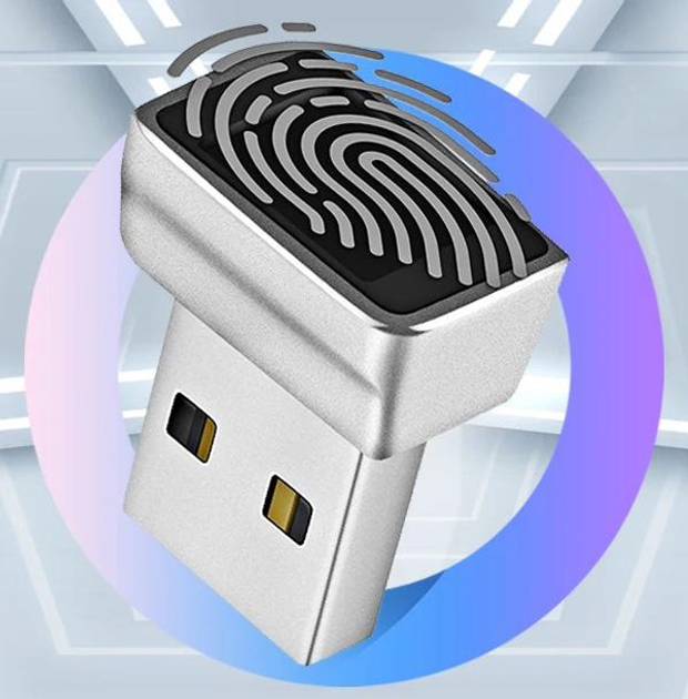 USB сканер зчитувач відбитків пальців / біометричний ключ для комп ...