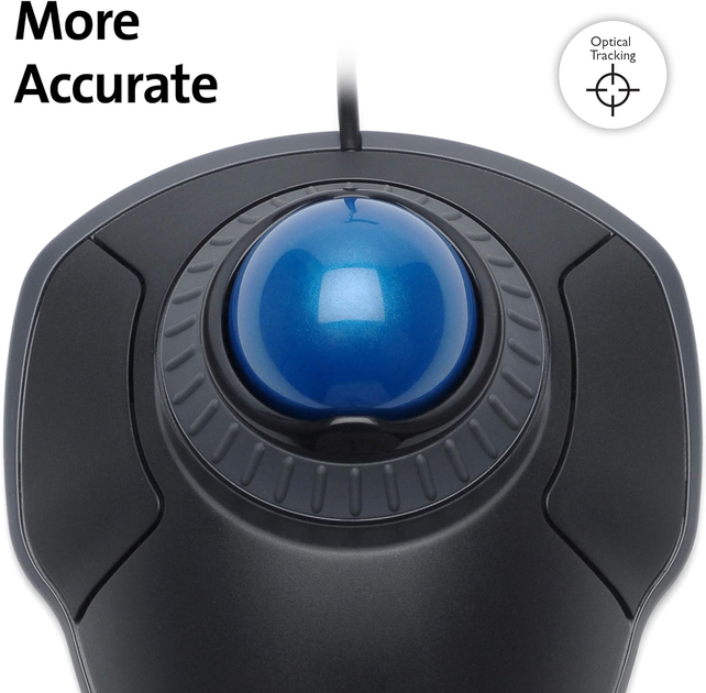 Компьютерная мышь Kensington Orbit Trackball Black K72337US Б/В g2 - изображение 4