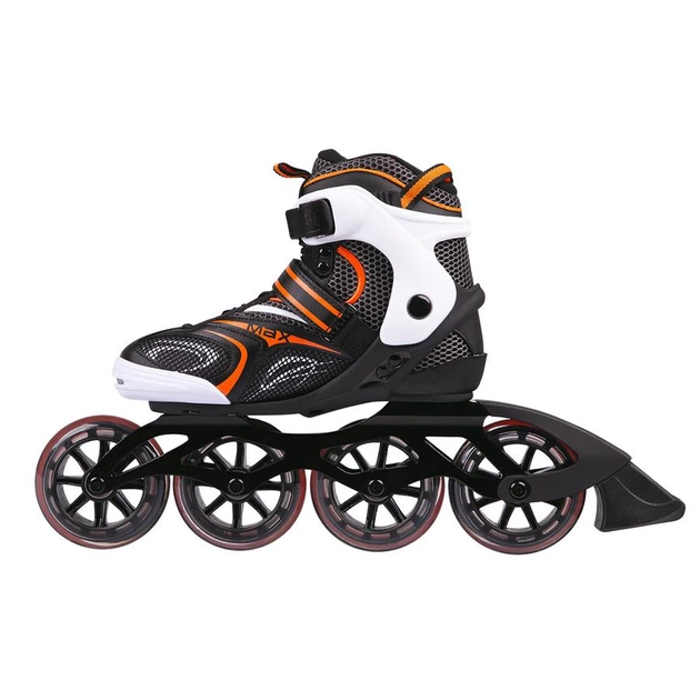 Роликові ковзани для швидкої їзди Nils Extreme NA1060S розм. 41 чорно-оранжевий - изображение 2