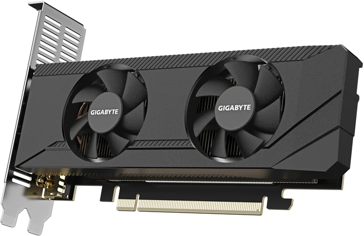 Karta graficzna Gigabyte PCI-Ex GeForce RTX 3050 Low Profile OC 6GB GDDR6 (96bit) (1477/14000) (2 x HDMI, 2 x DisplayPort) (GV-N3050OC-6GL) - obraz 3