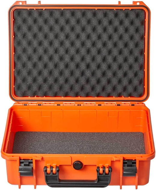 Кейс MEGAline IP67 Waterproof 45 х 36 х 18 см оранжевый - изображение 2