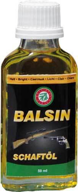 Масло для ухода за деревом Balsin 50 мл. Светло-коричневое - изображение 1