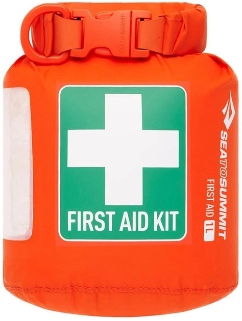 Гермомешок Sea To Summit Lightweight Dry Bag First Aid для аптечки 1L Оранжевый - изображение 1
