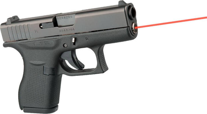 Целеуказатель LaserMax для Glock42 красный - зображення 1