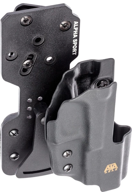 Кобура ATA Gear SPORT Ver. 2 RH для Glock 17/22/34/35. Цвет - черный - изображение 2