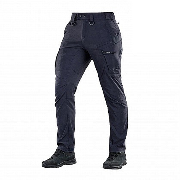 Штаны тактические M-Tac Aggressor Summer Flex Dark Navy Blue Размер 34/30 - изображение 1