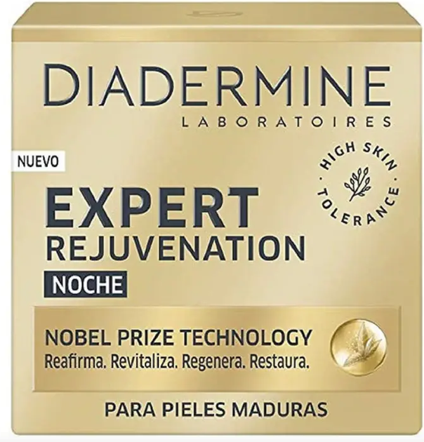 Krem do twarzy na noc Diadermine Expert Rejuvenecedor Piel Madura Crema Noche 50 ml (5201143733632) - obraz 1