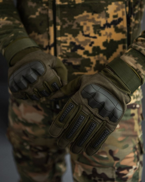 Зимние сенсорные тактические перчатки monster Вт7782 L - изображение 1