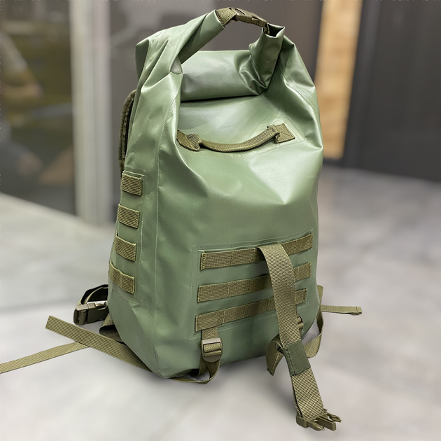 Герметичний штурмовий рюкзак NERIS, 32 л, колір – Олива - зображення 2