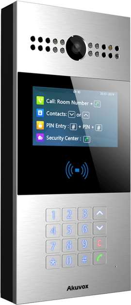 Багатоабонентна панель виклику на Android Akuvox R28A (R28A Main Body) - зображення 2
